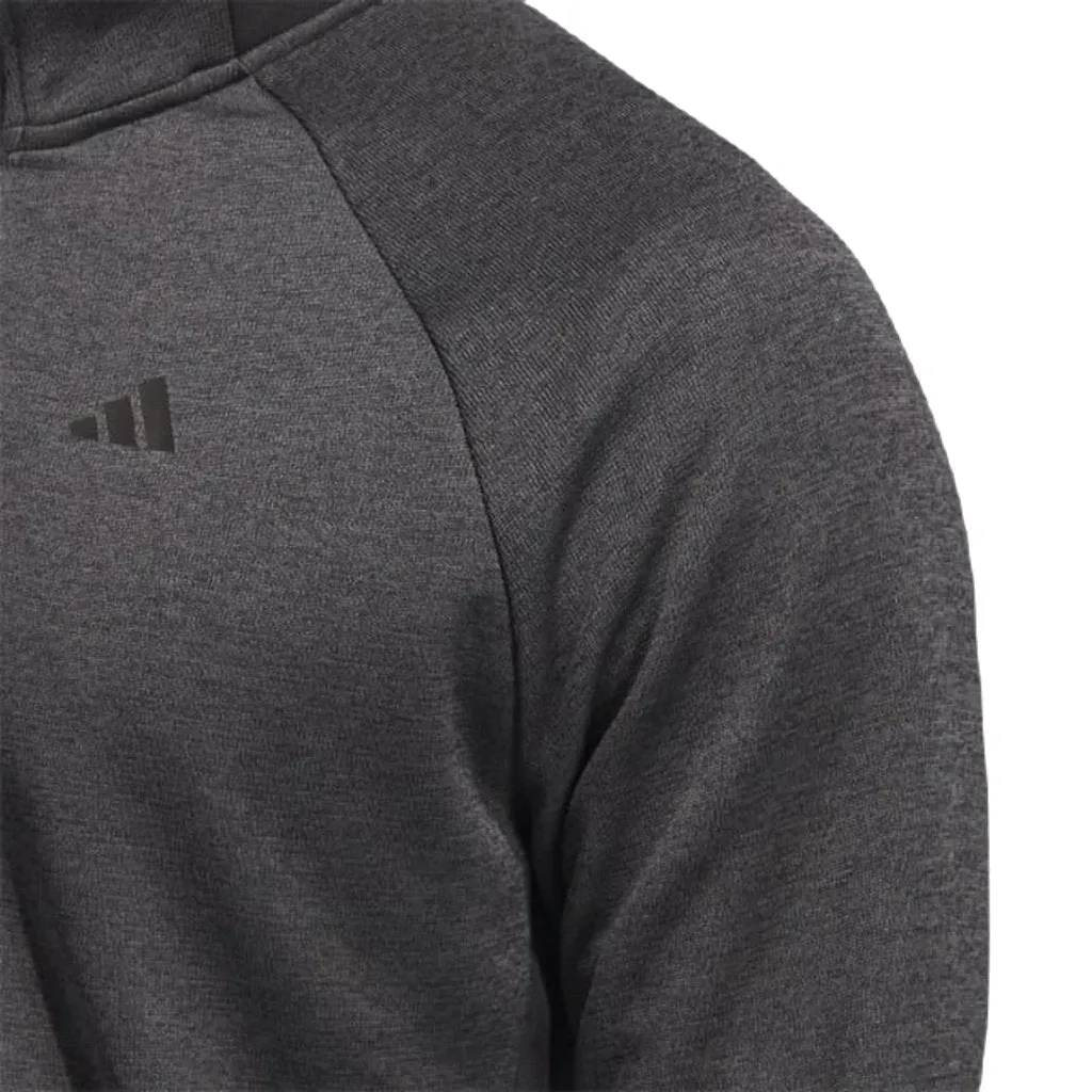 Adidas Men's Golf DWR Quarter-Zip Pullover - Black