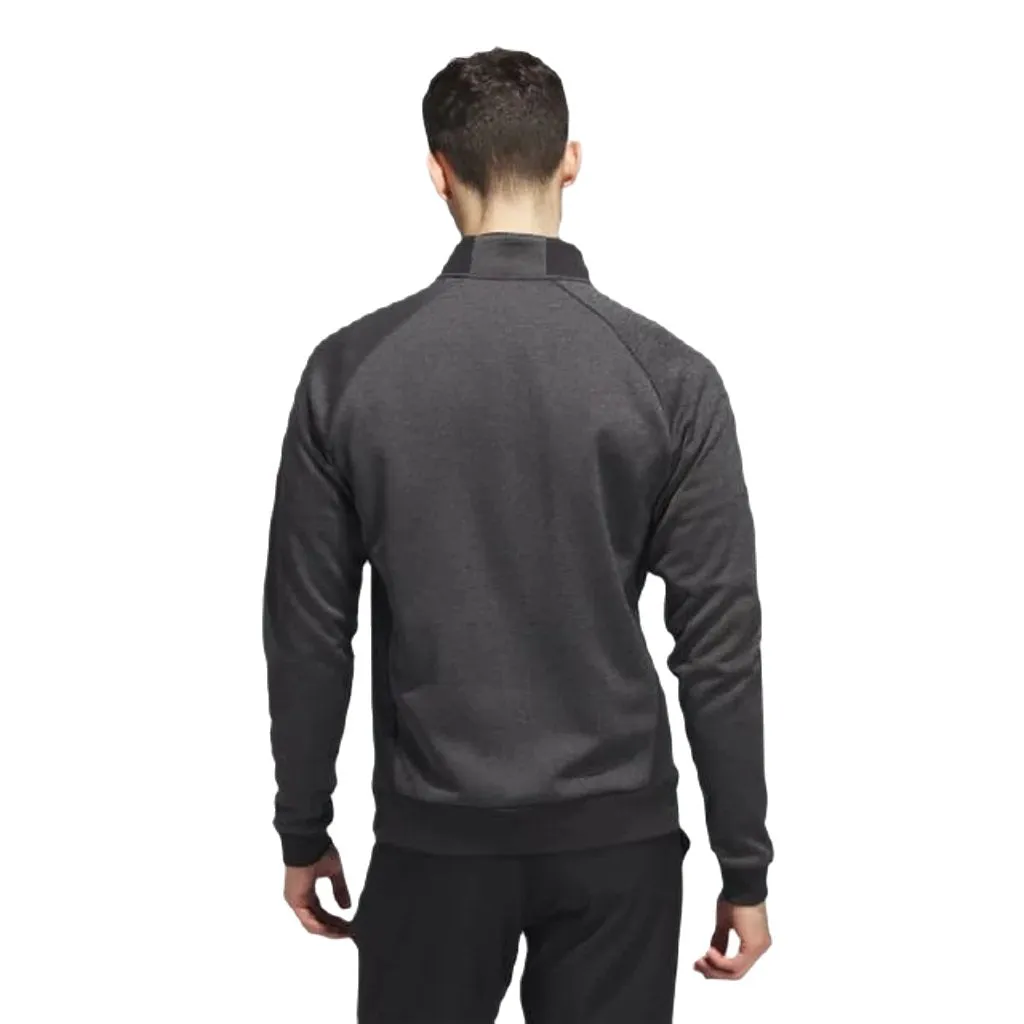 Adidas Men's Golf DWR Quarter-Zip Pullover - Black