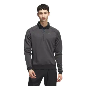 Adidas Men's Golf DWR Quarter-Zip Pullover - Black