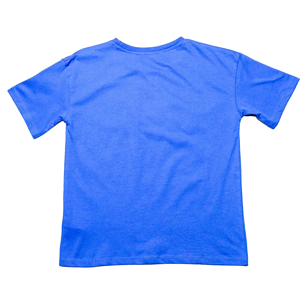 Blue Oversize Rope Tees