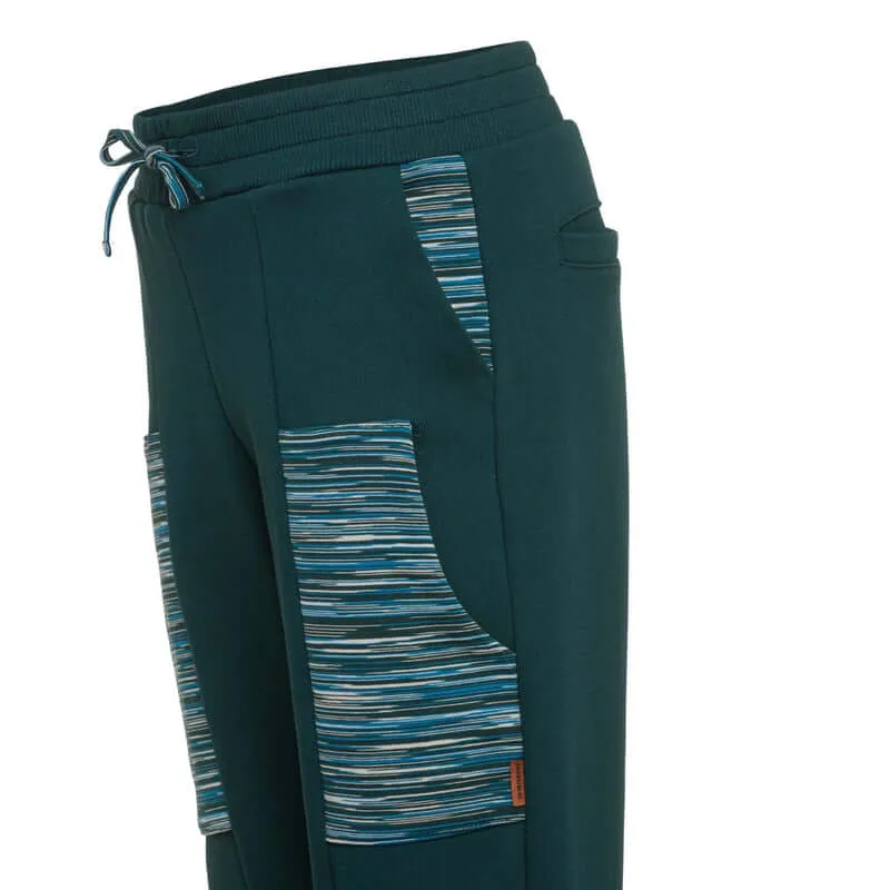 Boys Green stripe Joggers