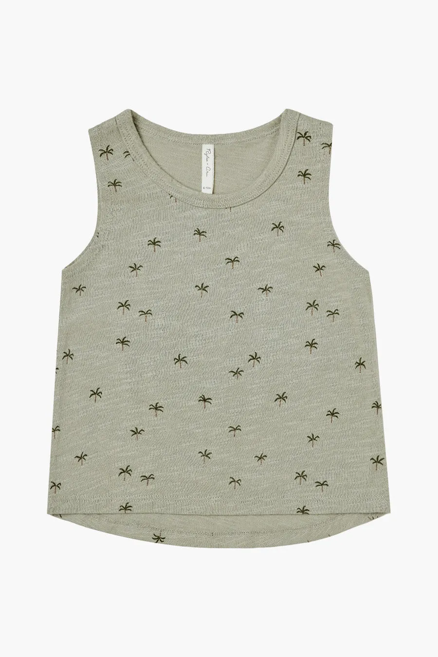 Boys Shirt Rylee   Cru Muscle Tank Palm Trees