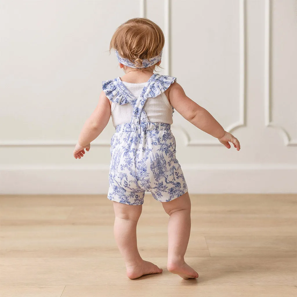 Briar French Terry Short Overalls