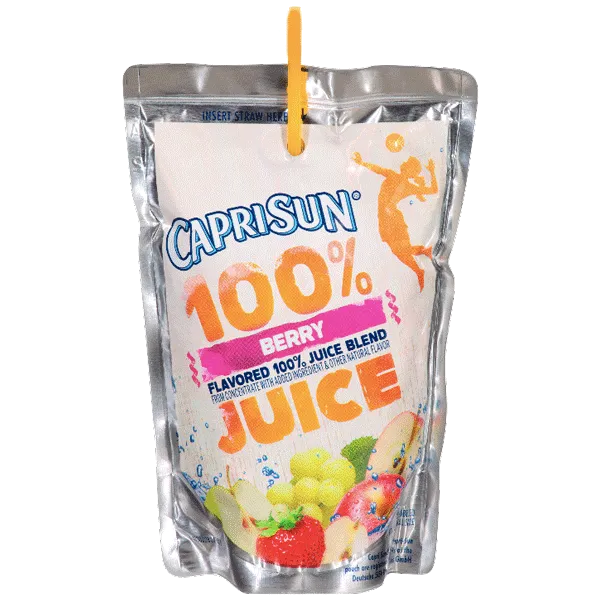 Capri Sun 100% Berry Juice, 10 Ct