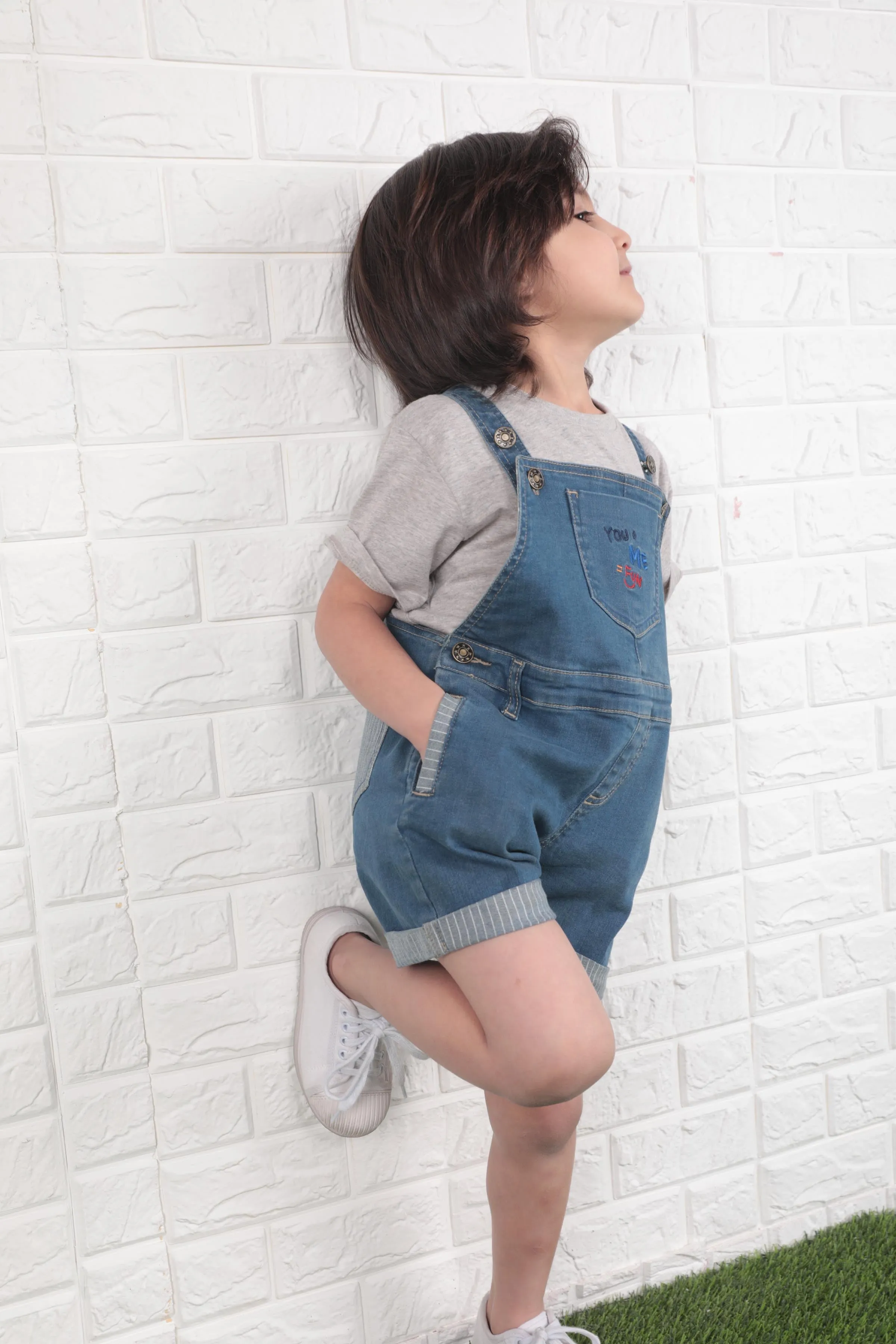 Denim Overalls