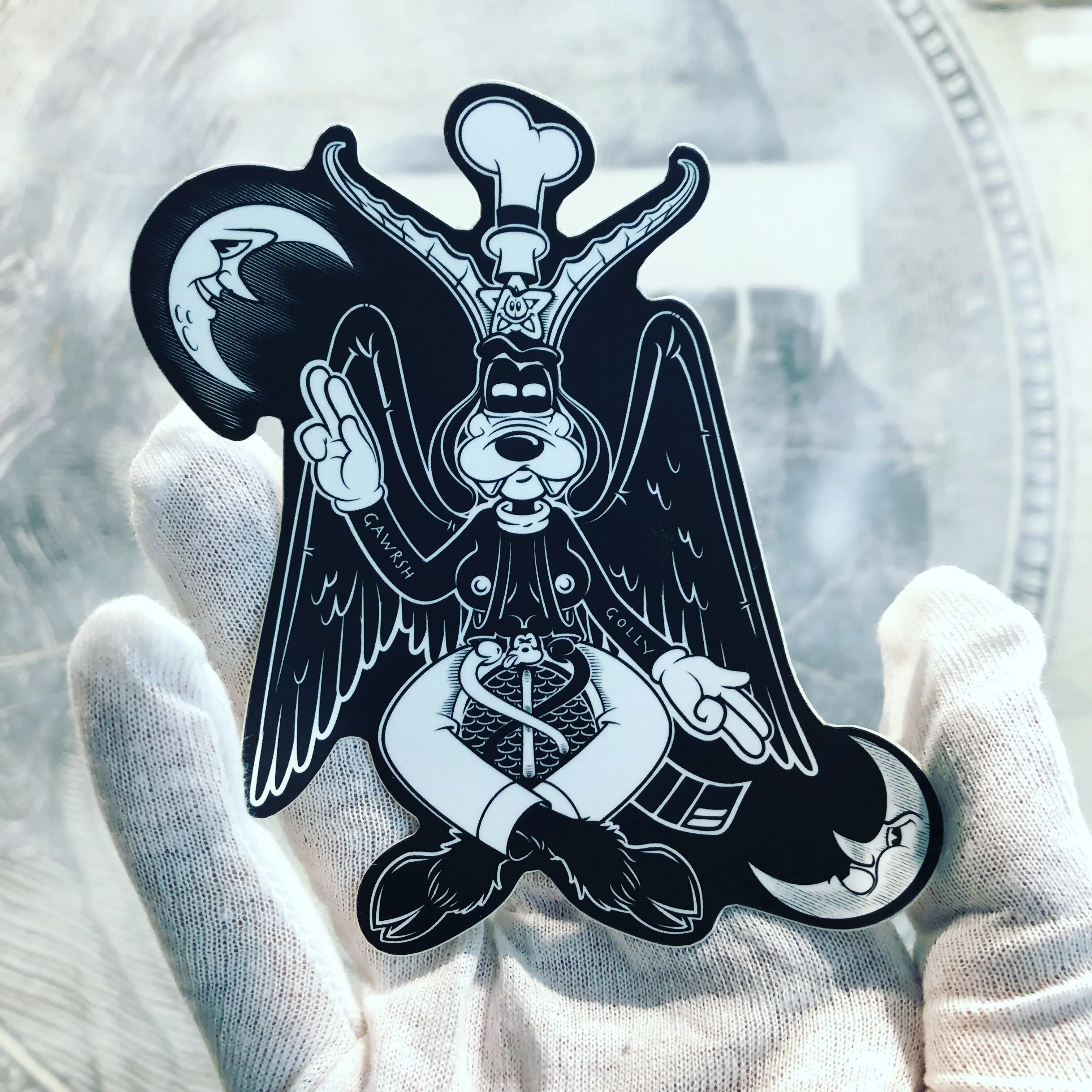 Gaphomet Baphomet Sticker