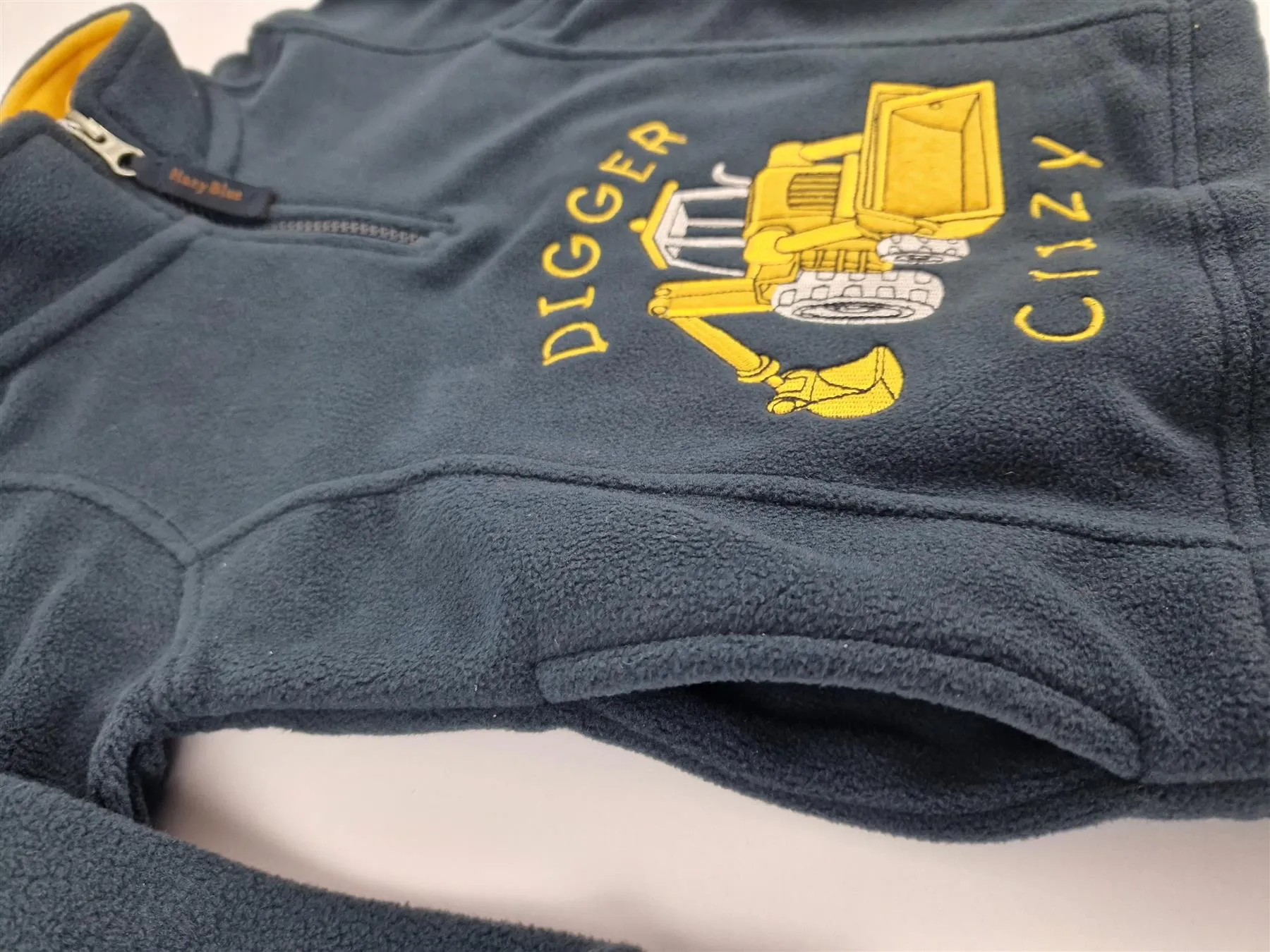 Hazy Blue Kids Half Zip Fleeces