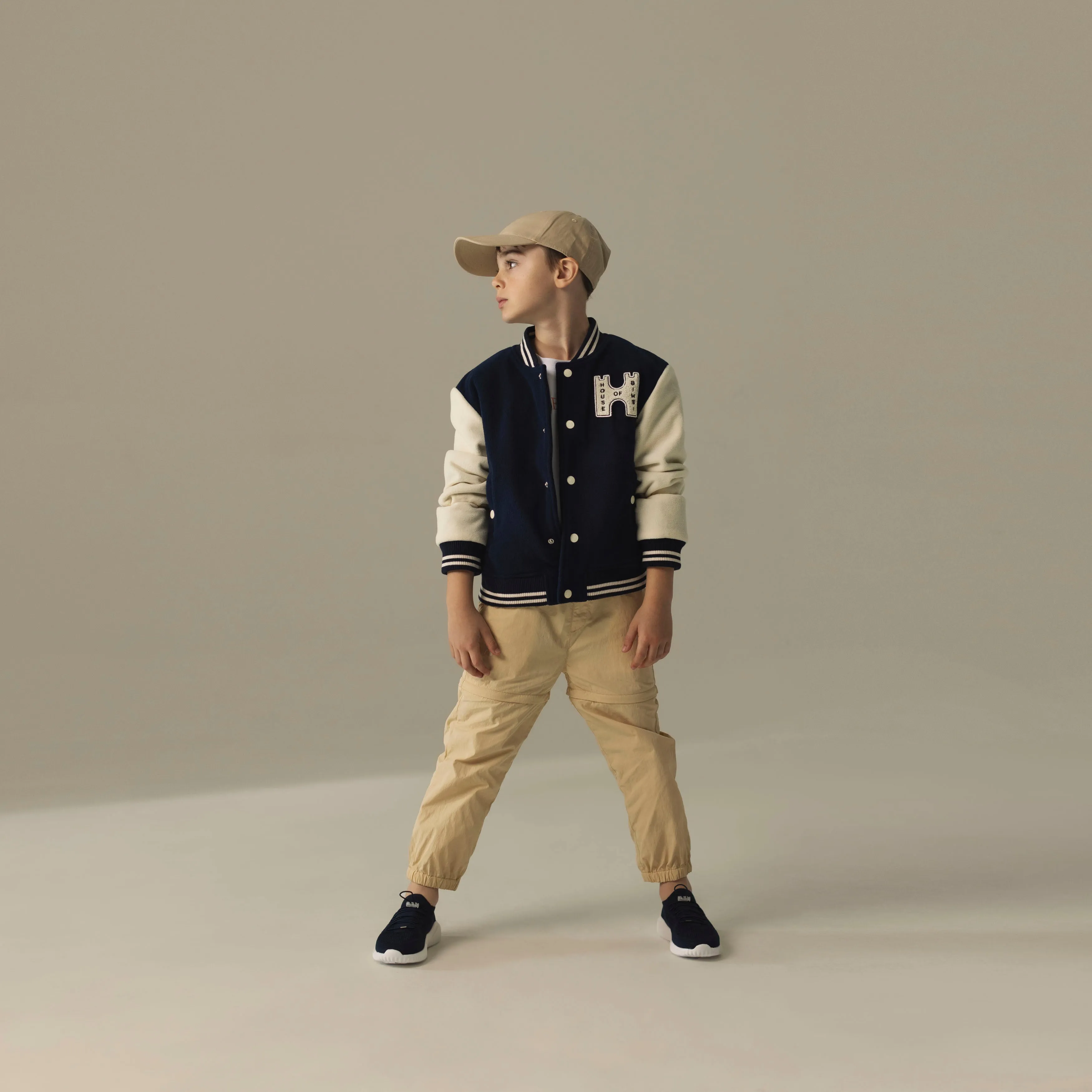 HOUSE OF BIMBI - Kids Varsity Jacket