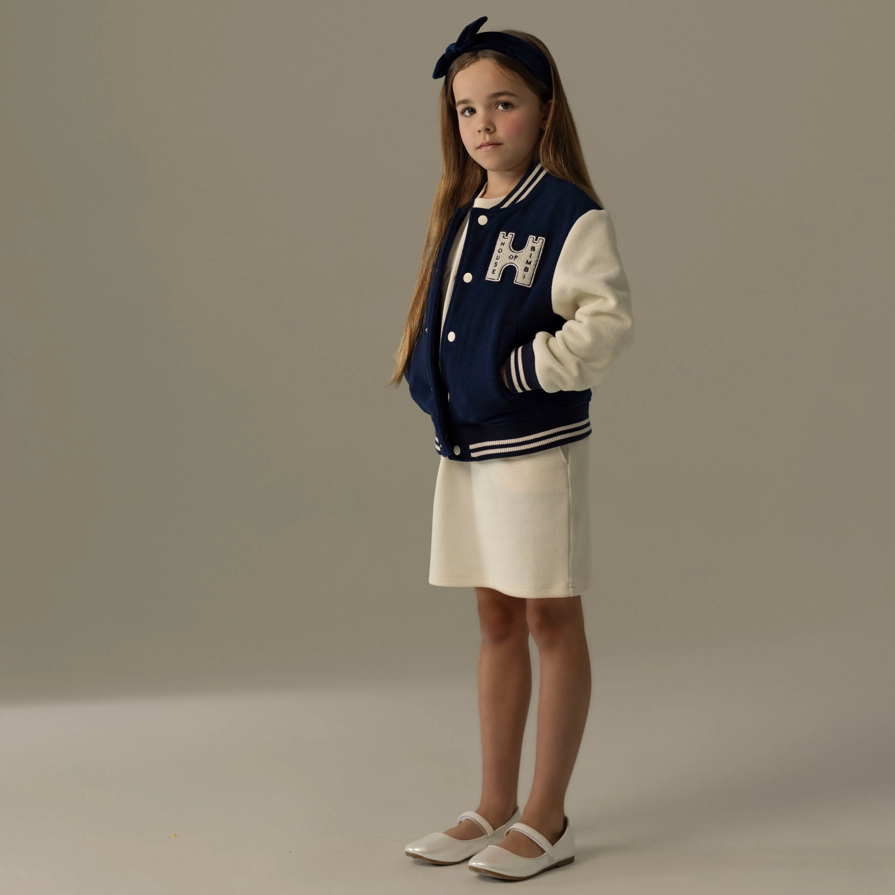 HOUSE OF BIMBI - Kids Varsity Jacket