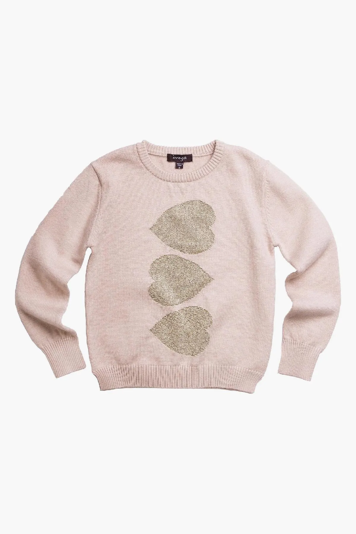 Imoga Cindy Girls Sweater - Oatmeal