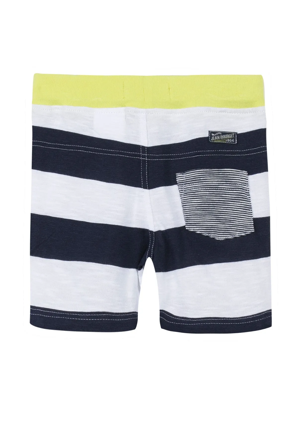 Jean Bourget Baby Boy Striped Shorts (Size 6M left)