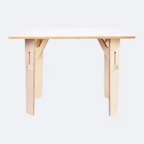 Kiddery Rectangle | Wooden Table for Kids