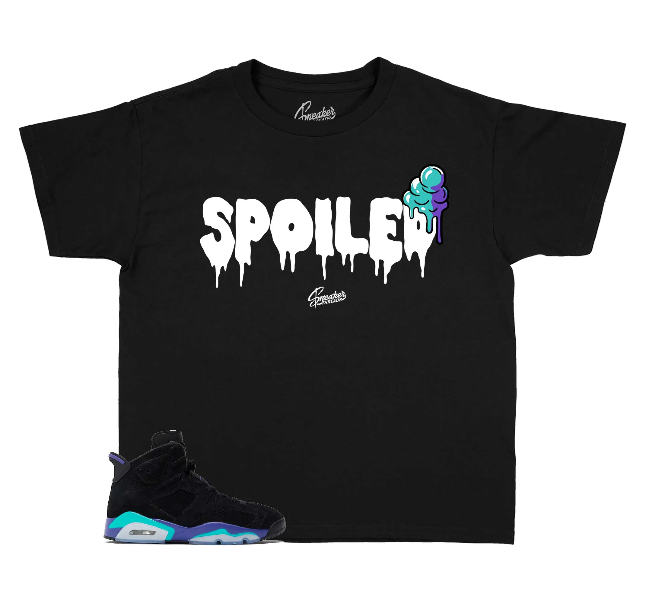 Kids - Aqua 6 Spoiled Shirt