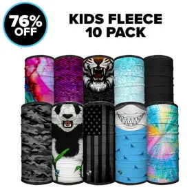 Kids Fleece Face Shields® 10 Pack