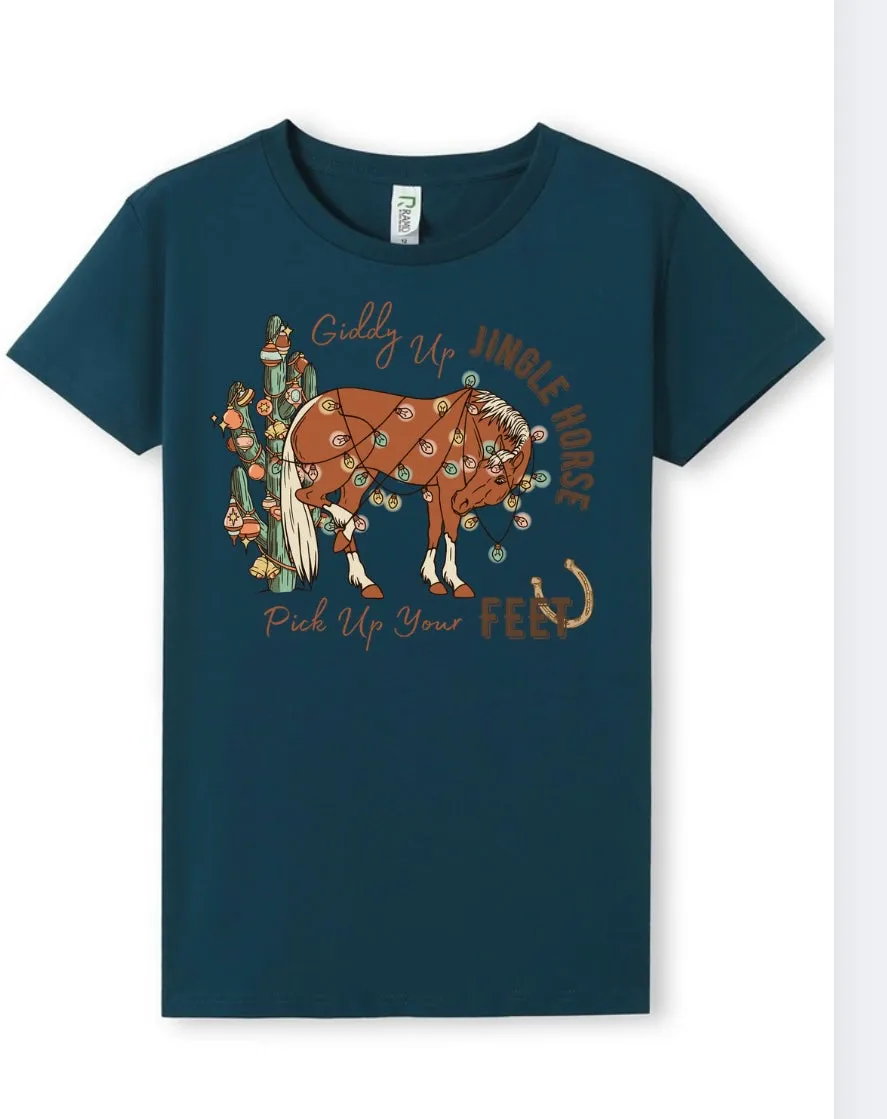 Kids Jingle Horse Tee