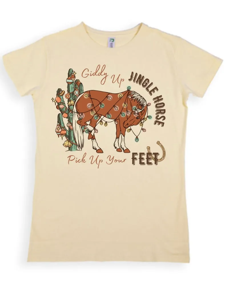 Kids Jingle Horse Tee