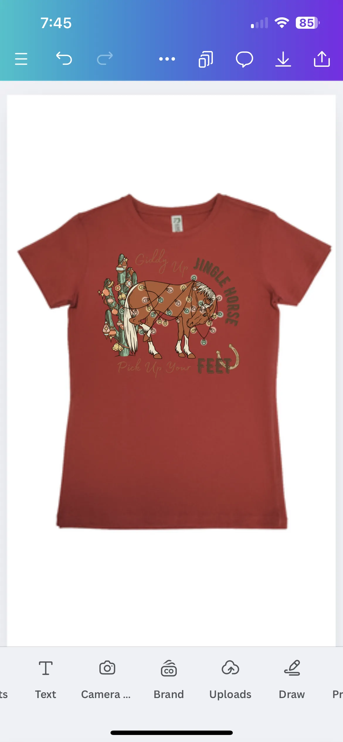 Kids Jingle Horse Tee