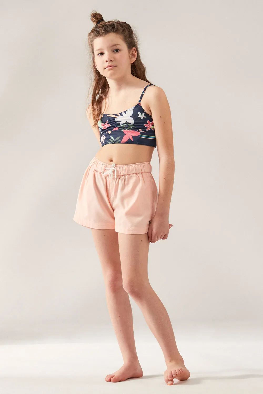 Kids Shorts Roxy Una Mattina Tropical Peach