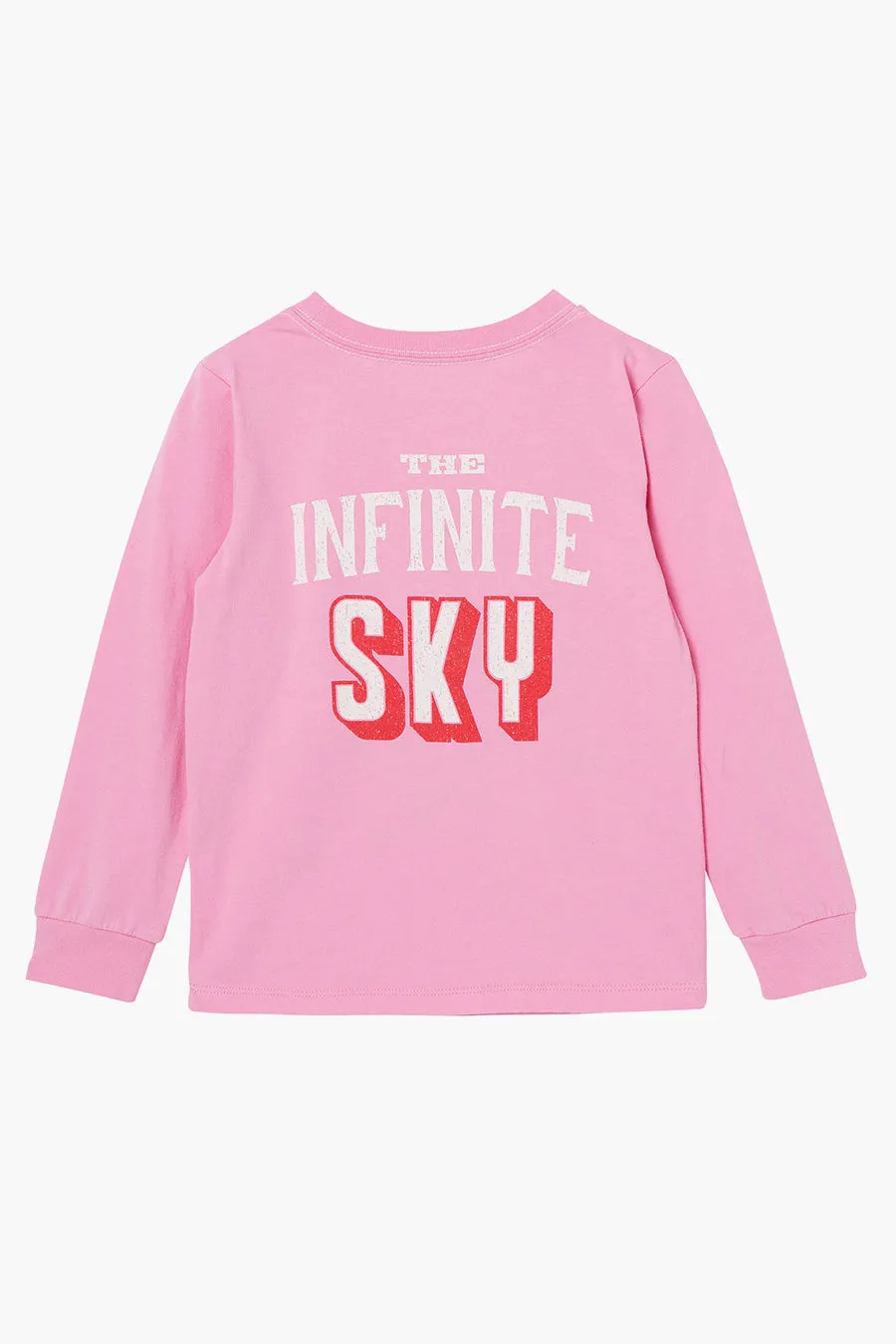 Kids T-Shirt Peek The Infinite Sky