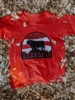 Merry Beefmas-kids tees