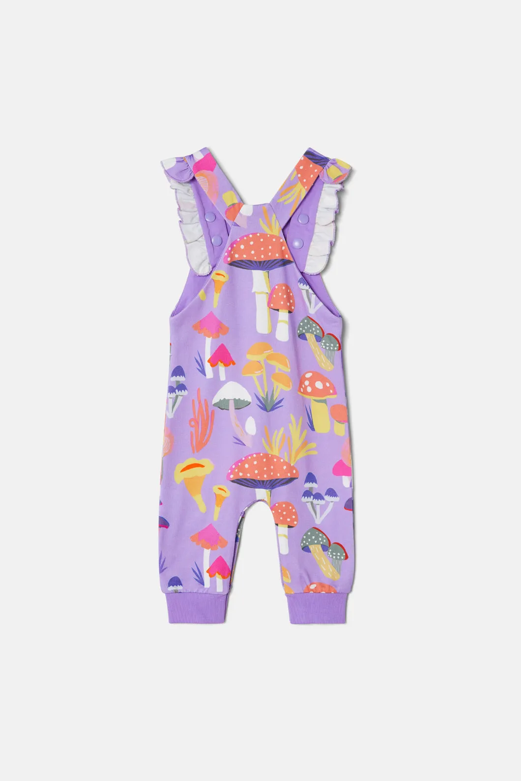 Mushroom Baby Overalls