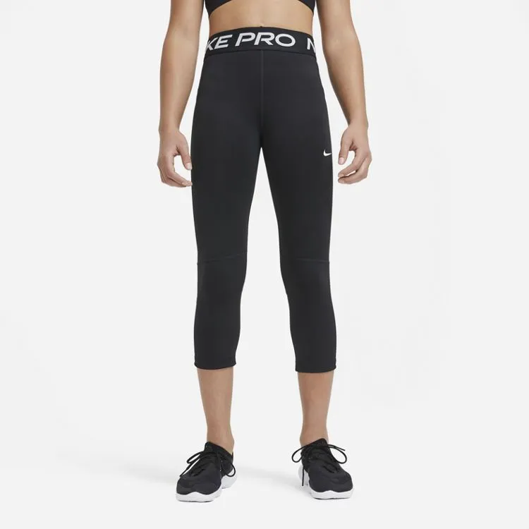 Nike Pro Big Girls Capri Leggings