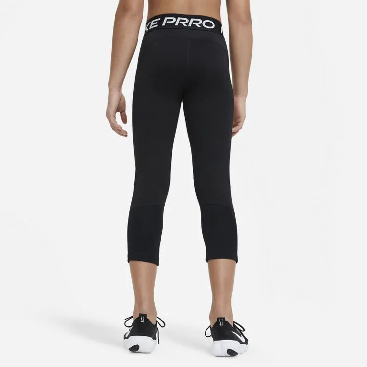 Nike Pro Big Girls Capri Leggings