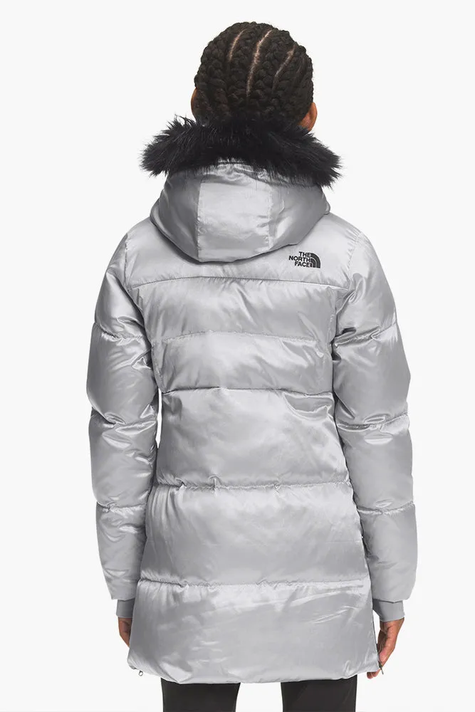 North Face Kids Dealio Parka - Meld Grey (Size 14/16 left)