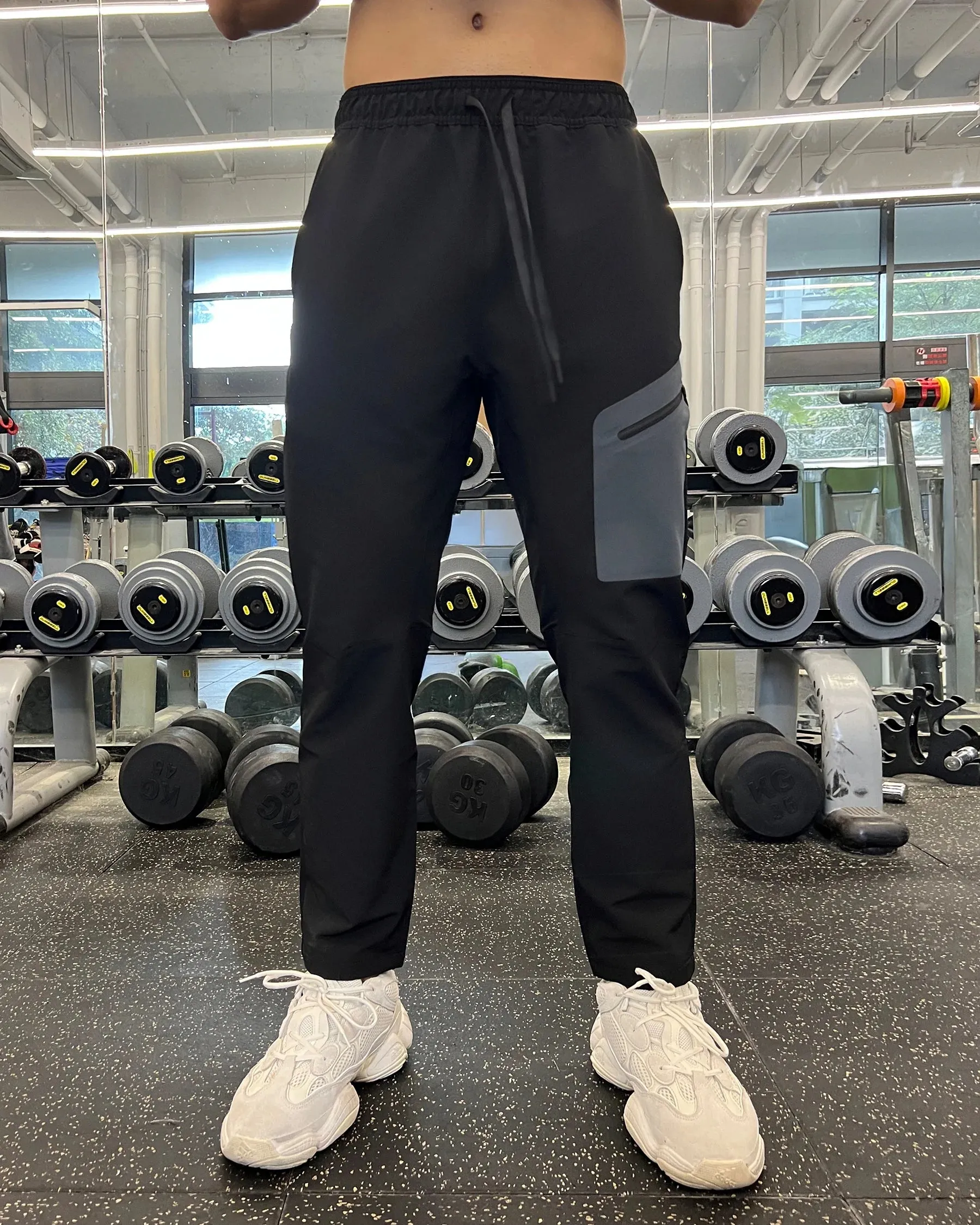 Paneled Pocket Waterproof Fleece Pants