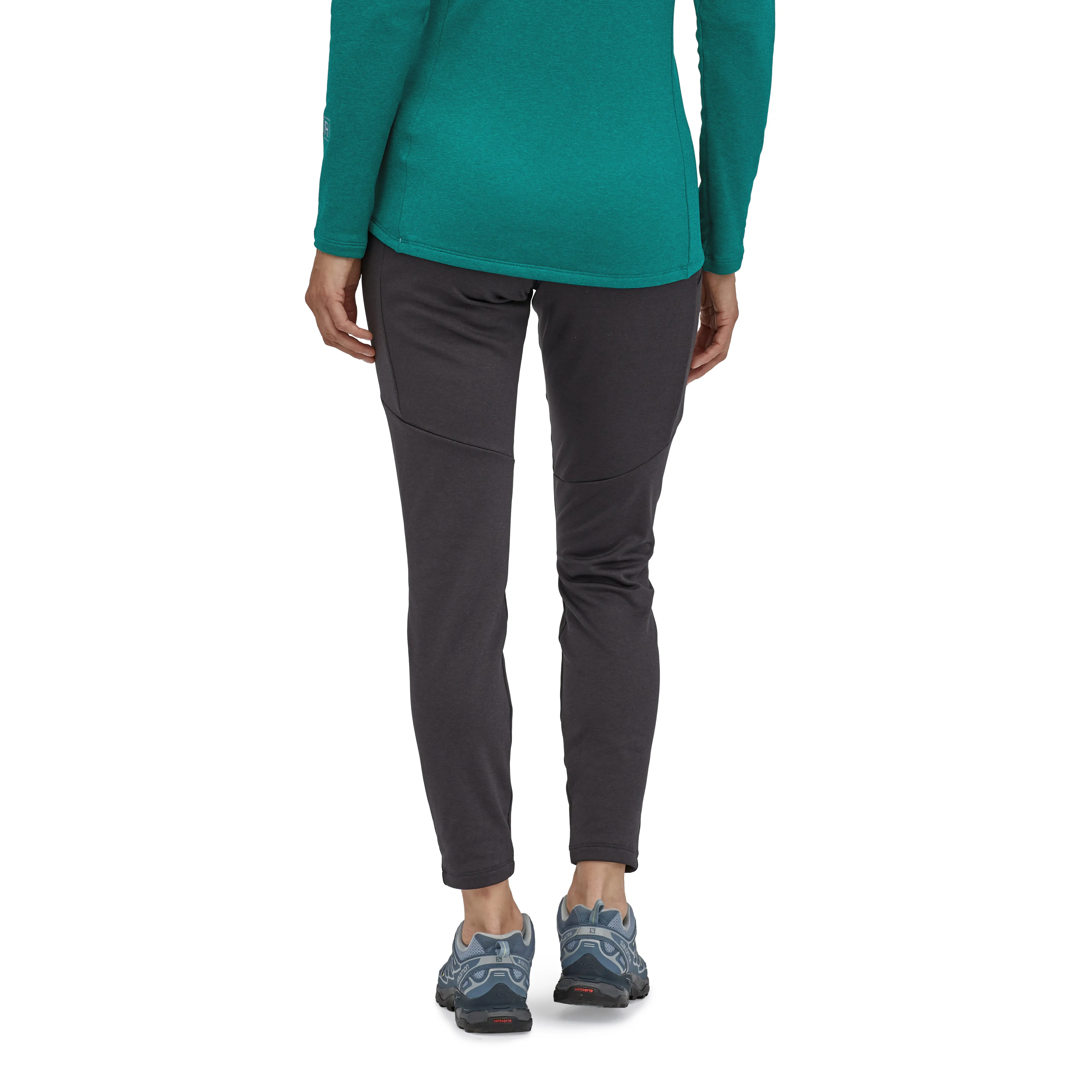 Patagonia Women&#x27;s R1 Daily Bottoms Ink Black - Black X-Dye | Buy Patagonia Women&#x27;s R1 Daily Bottoms Ink Black - Black X-Dye here | Outnorth