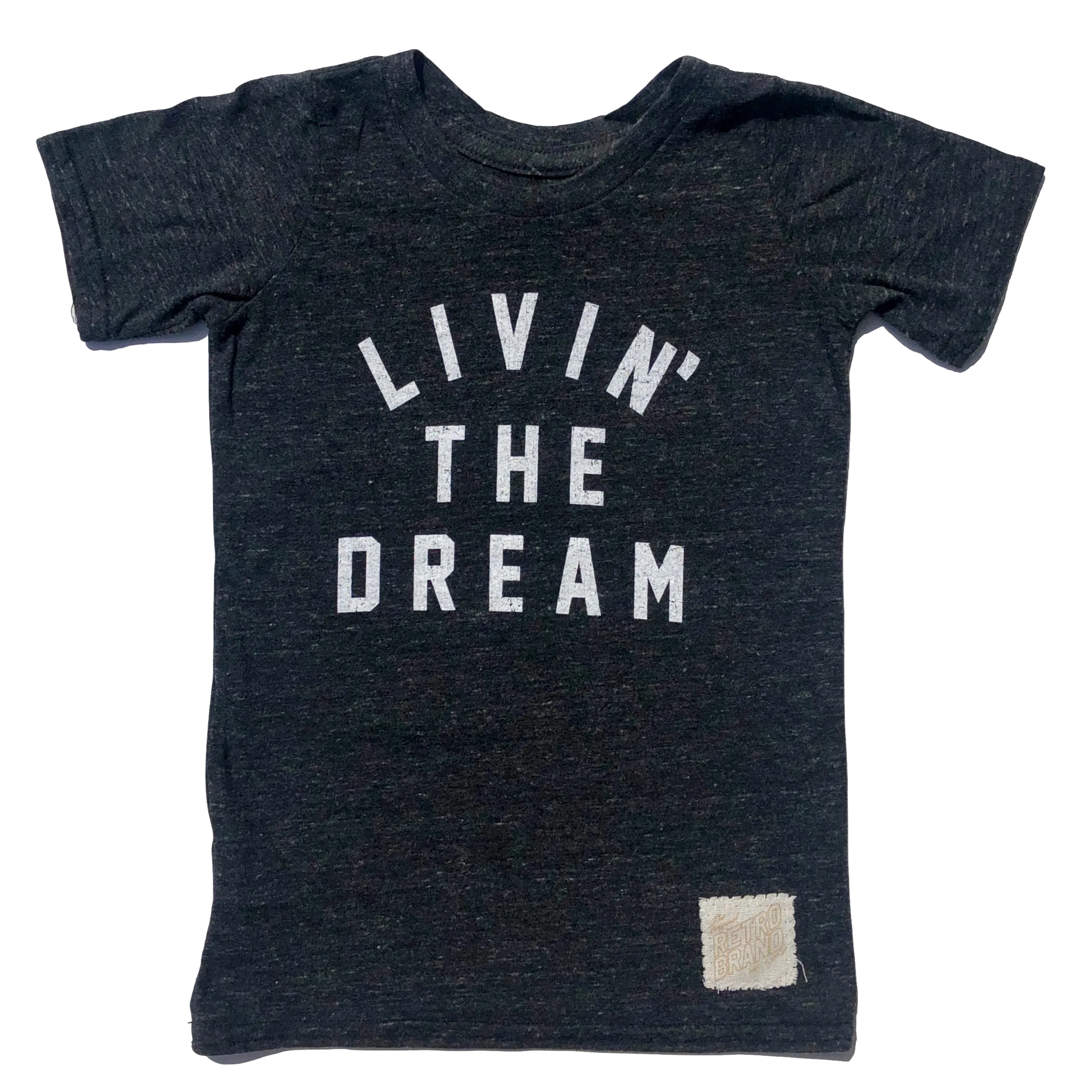 Retro Brand - Kids' Livin' the Dream Tee in Charcoal