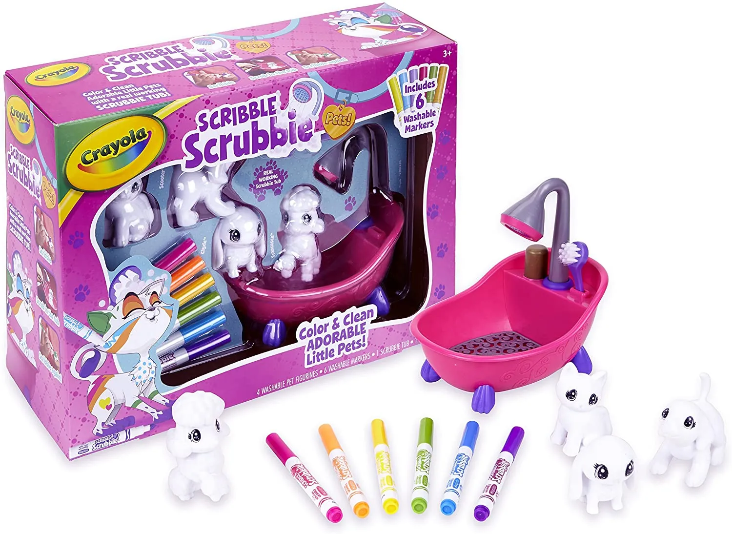 Scribble Scrubbie Tub Playset