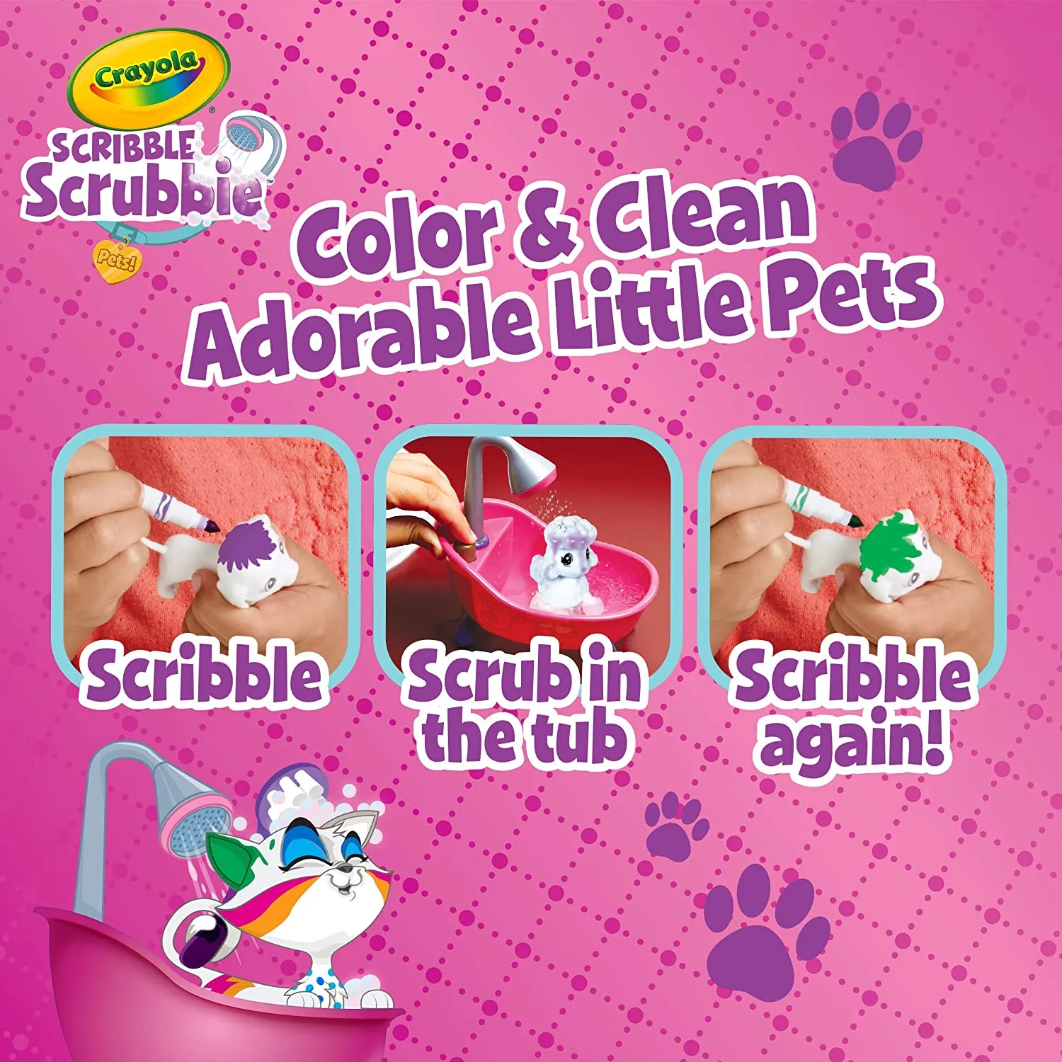 Scribble Scrubbie Tub Playset