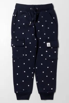 Spot Cargo Trackpants Navy