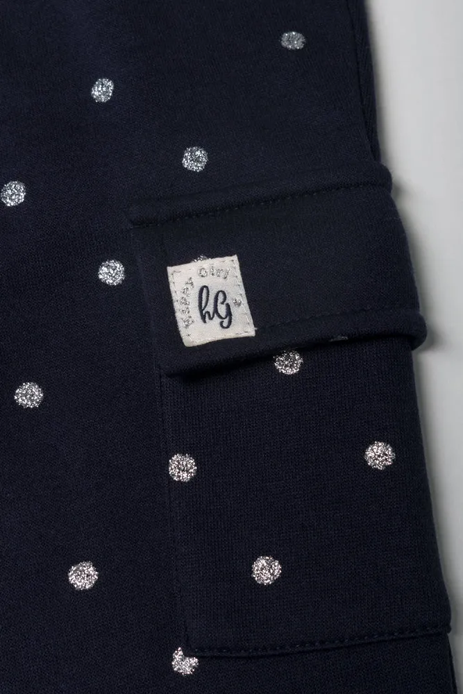 Spot Cargo Trackpants Navy