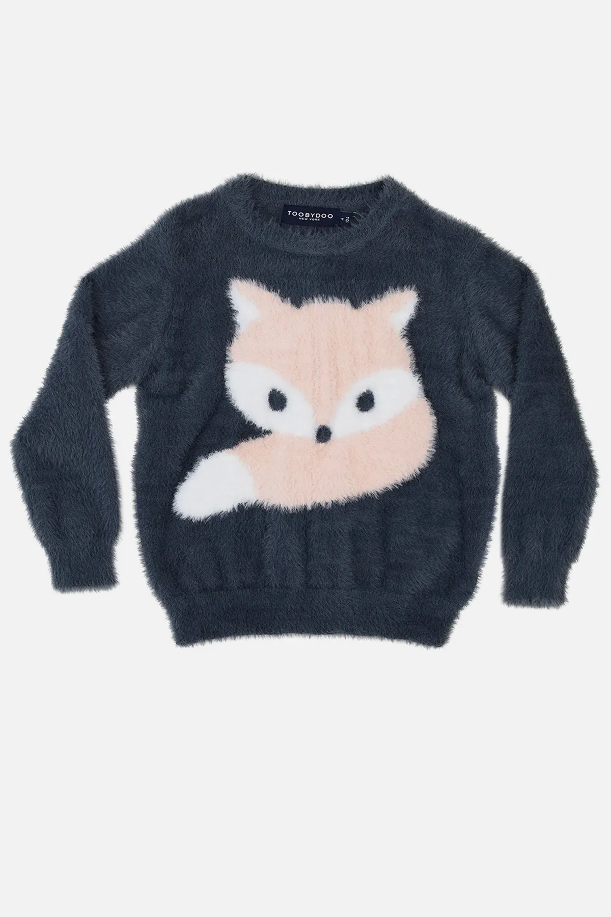 Toobydoo Fox Mohair Girls Sweater (Size 4 left)