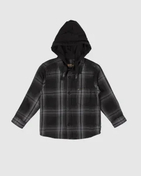 UNIT Kids Chester Hooded Flannel Shirt